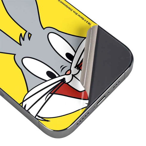 Looney Tunes Bugs Bunny Zoomed In iPhone 16 Pro Skin